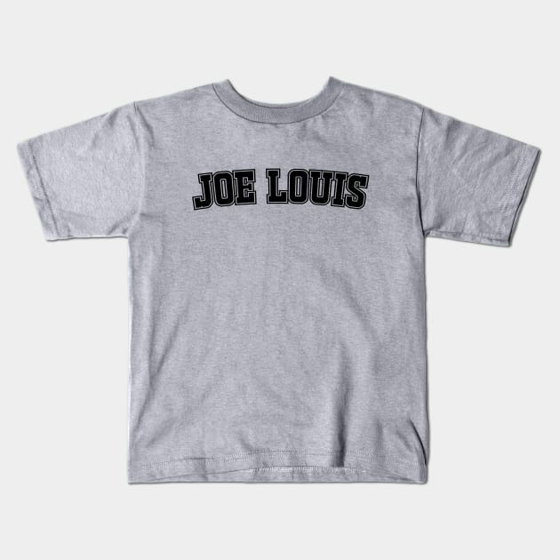 Joe Louis Kids T-Shirt by ArtOctave